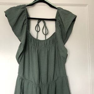 Olive green jumpsuit- never worn